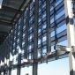 Architectural louvers to generate electrical power