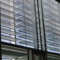 Giant Venetian blind to regulate light and heat